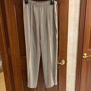 Eileen Fisher Elegant Beige/Tan Dress Pants, Sz 4